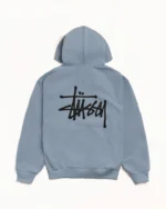 Basic Stussy Zip Hoodie