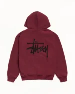 Basic Stussy Zip Hoodie