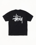 Basic Stussy Blank Black Tee​